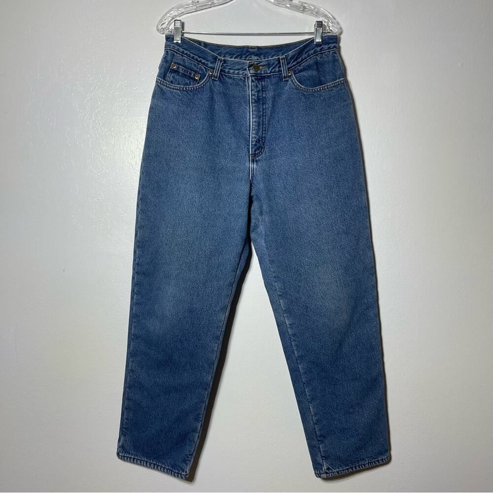 L.L. Bean Fleece Lined Jeans, Size 16 Reg. In excellent condition! High Waist.